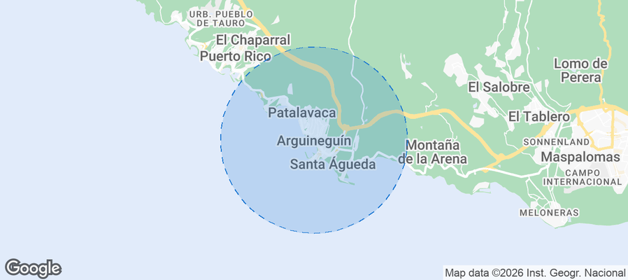 Arguineguín Airbnb map